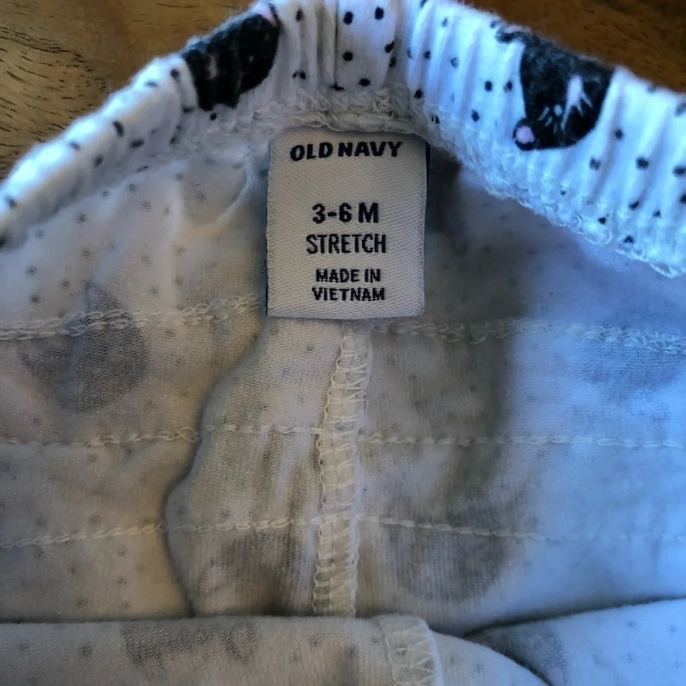 Old Navy Cat Print 2pc Set 🖤